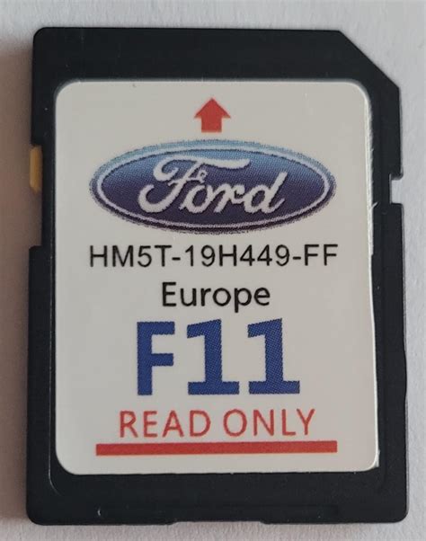 Ford SYNC 2 MyFordTouch F11 Europe 2023 SD Card. . Ford sync 2 navigation sd card